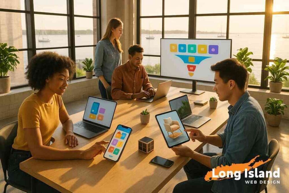 Long Island Web Design's Influence on E-commerce Trends