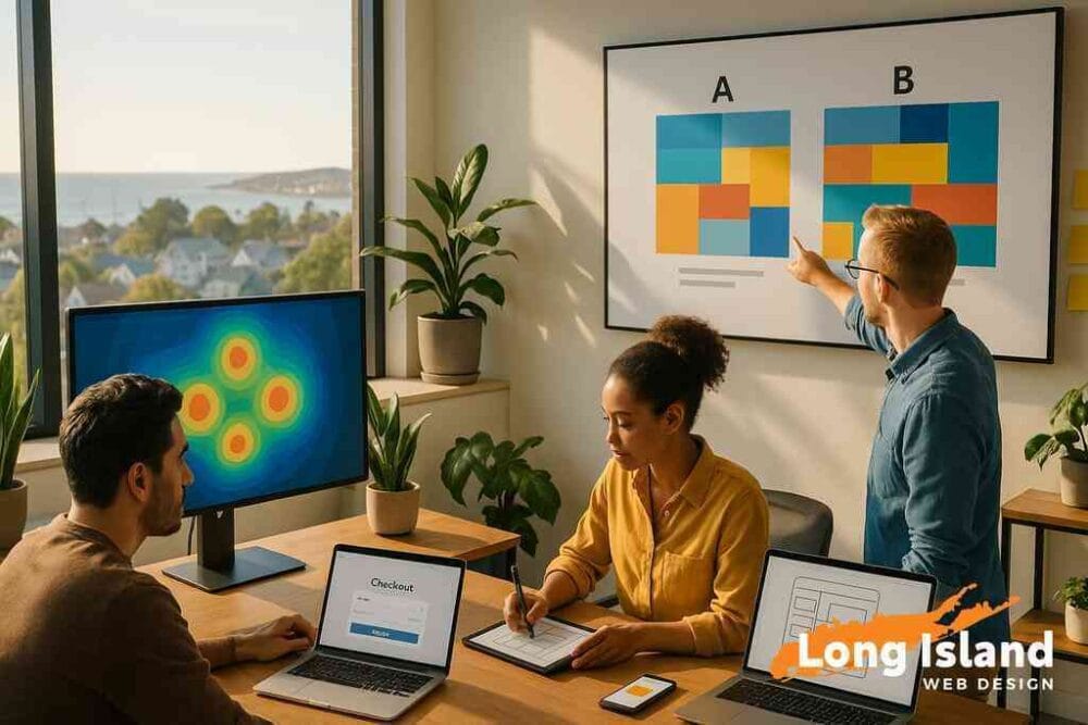 How Long Island Web Design Solves Complex Conversion Gaps
