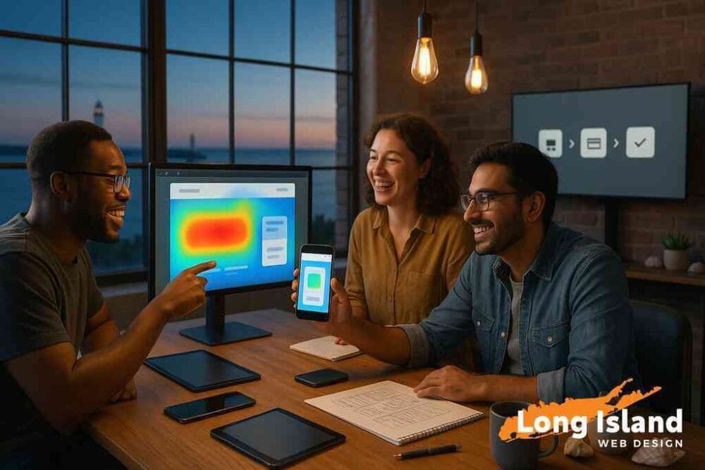 How Long Island Web Design Solves Complex Conversion Gaps