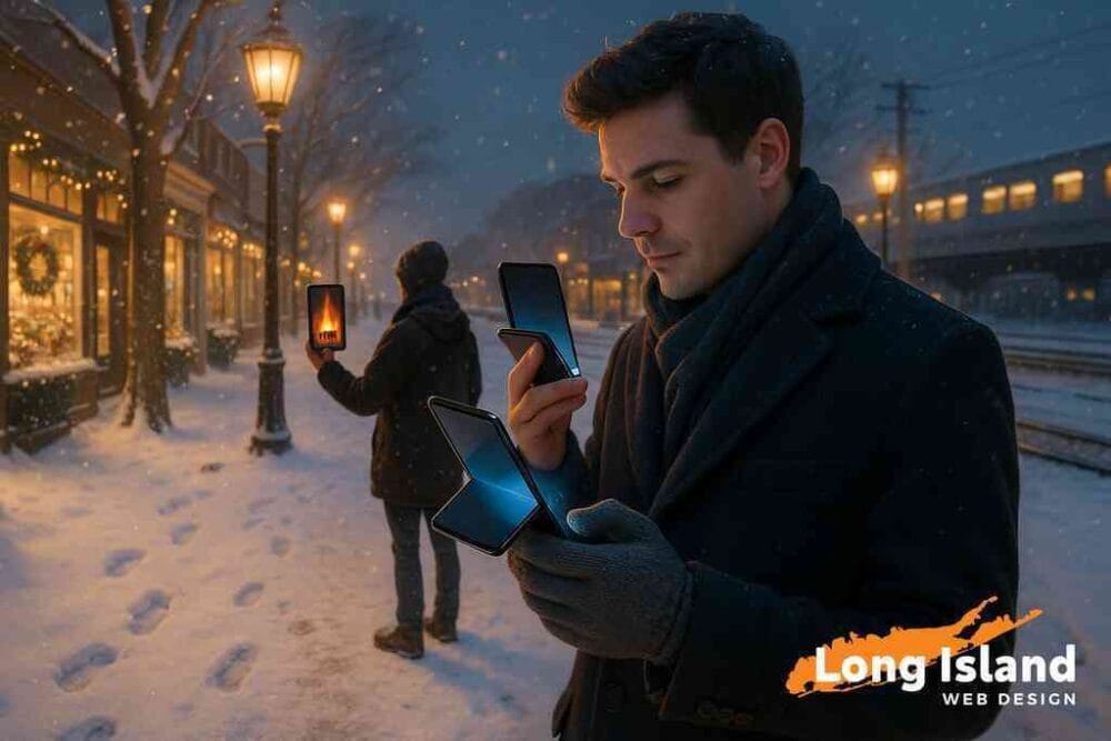 Winter 2026 Mobile UX Visions by Long Island Web Design