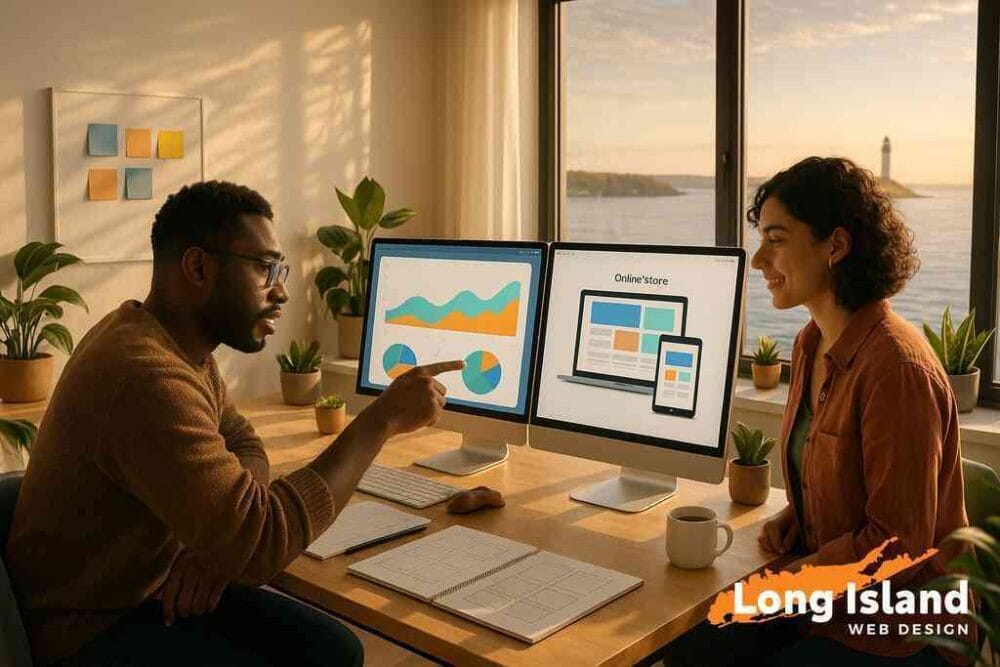 Compare Shopify and Woo Metrics with Long Island Web Design