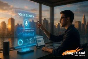 How Long Island Web Design Elevates Voice Search UX Near You