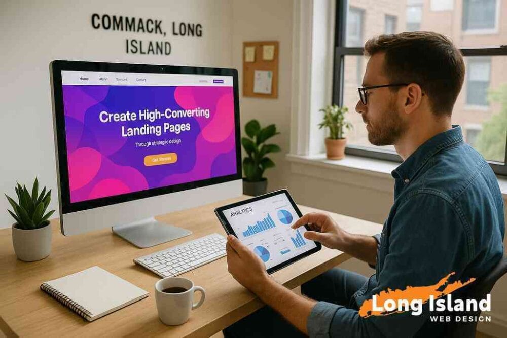 How to Build a Commack Landing Page That Converts in 2026