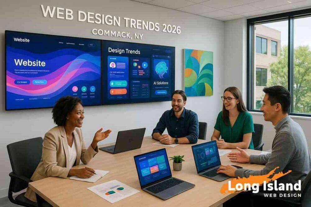 Top 10 Web Design Trends Commack Businesses Need in 2026
