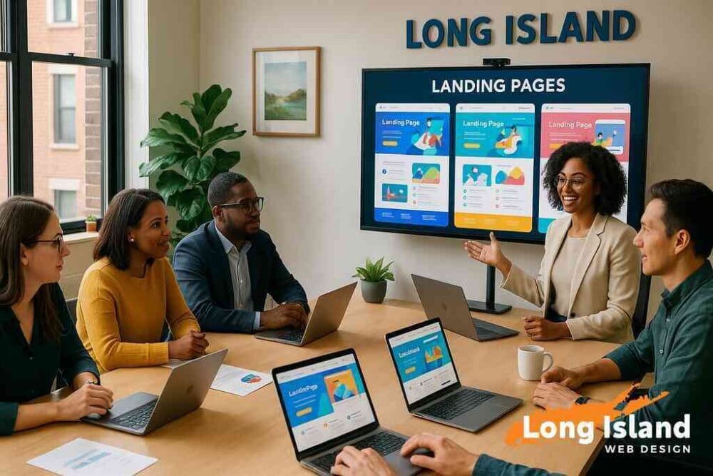 Top 6 Landing Page Design Tips for Long Island Small Businesses