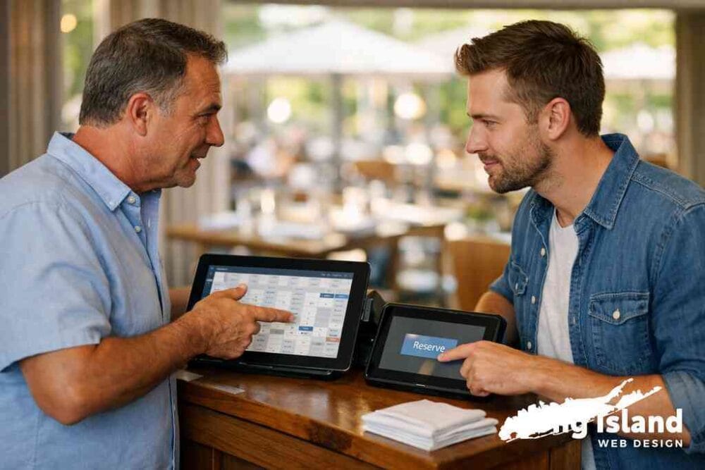 How Long Island Web Design Boosts Restaurant Bookings in Summer