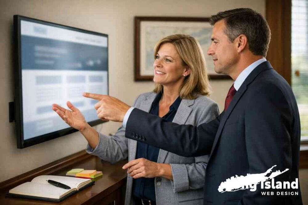 What local listing management does for law firm local SEO across Commack Huntington and Smithtown — Long Island Web Desi