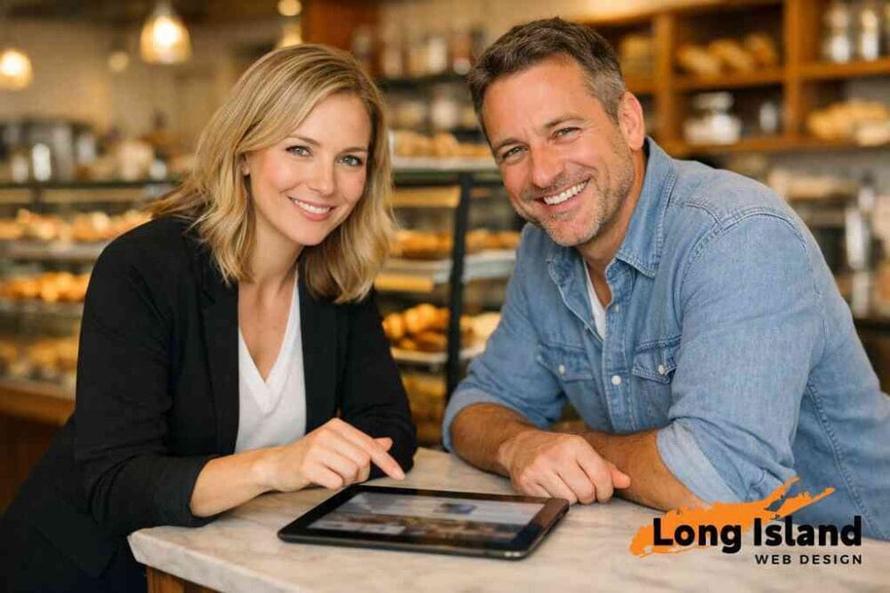 The trust signals that matter for law firm web design, dental website design, and service businesses — Long Island Web D