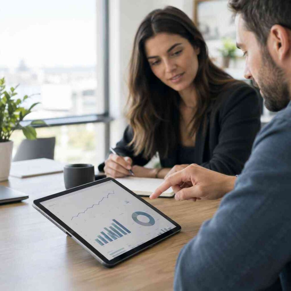 Role Should Social Media Play Your Marketing — digital marketing long island in a modern office