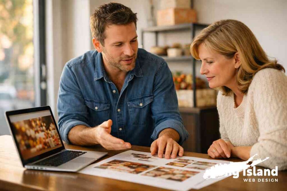 What your Long Island web design setup needs before the sale goes live