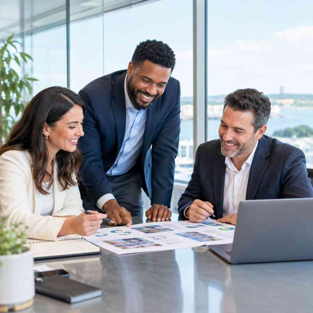 Makes Seo Agency Right Growth Partner — seo tools long island in a modern office