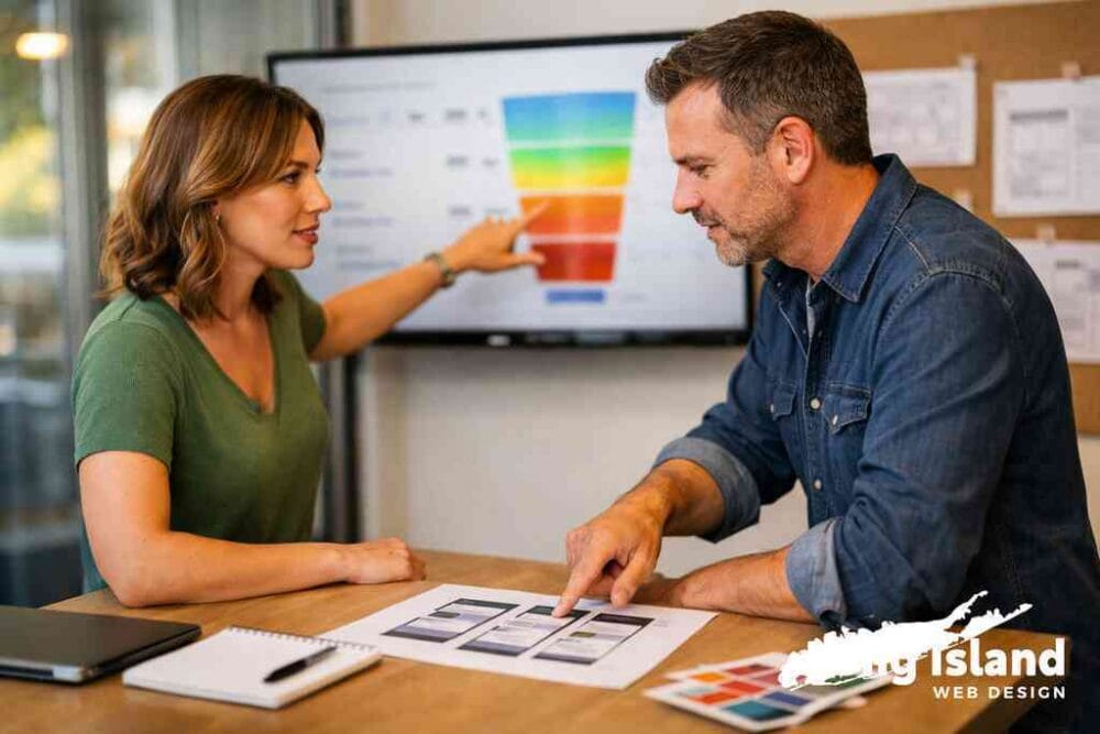 What Google Analytics and conversion funnel analysis should show you first — Long Island Web Design
